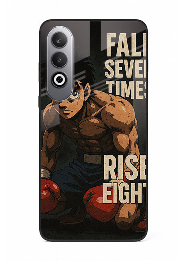 ippo punch boxing anime art OnePlus Nord CE4 glass cover fighting pose strong case