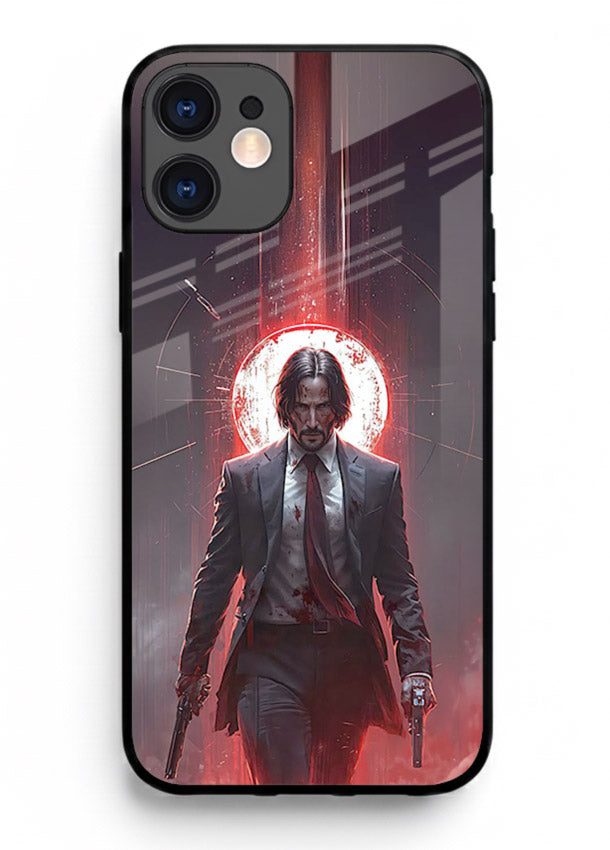 John Wick Action red pose cover for Apple iPhone 12 Mini