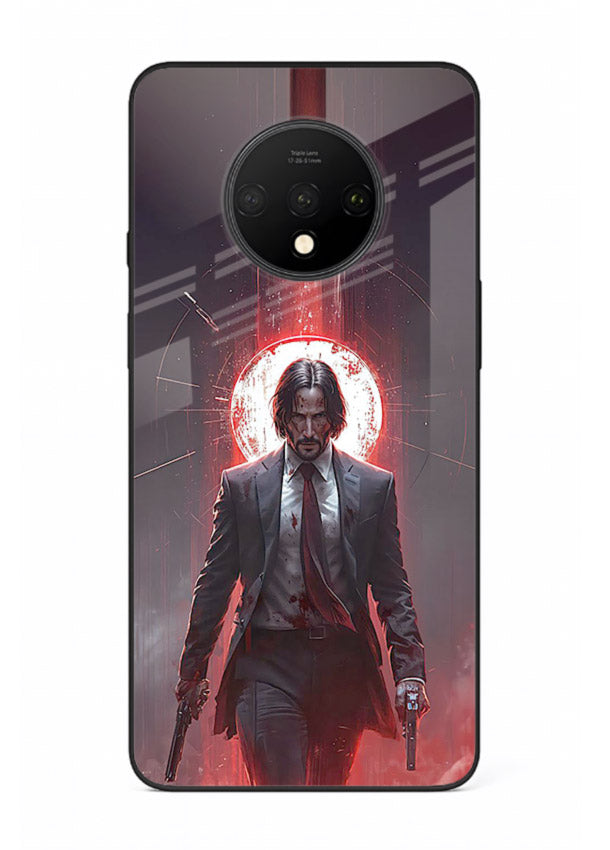 John Wick Action red pose cover for OnePlus 7T