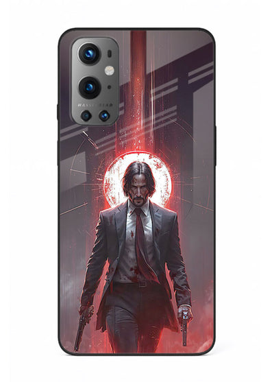 John Wick Action red pose cover for OnePlus 9