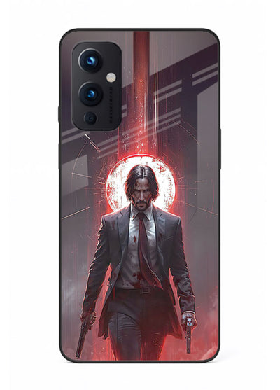 John Wick Action red pose cover for OnePlus 9 Pro