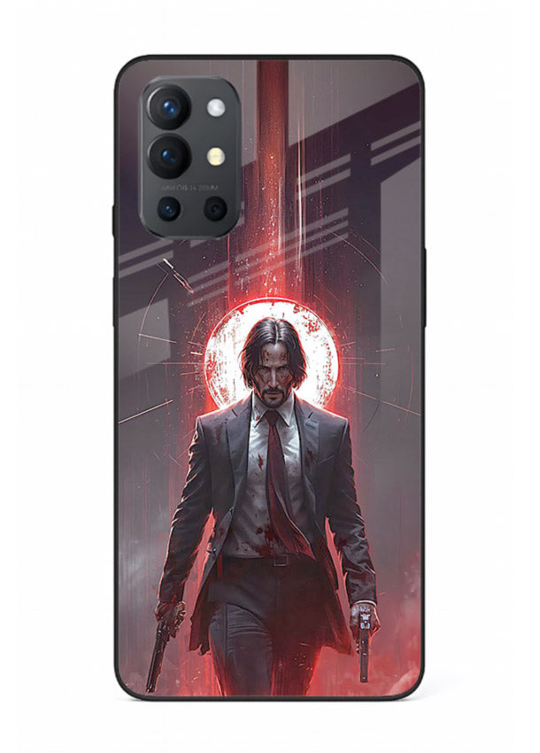 John Wick Action red pose cover for OnePlus 9R