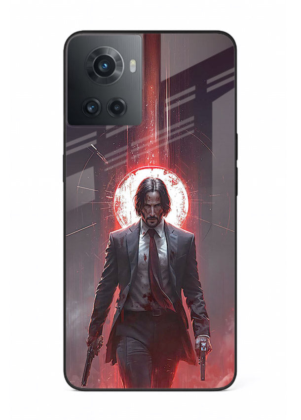 John Wick Action red pose cover for OnePlus 10R