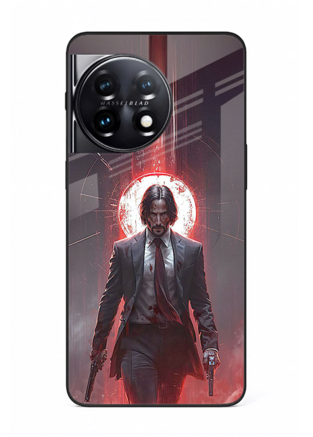 John Wick Action red pose cover for OnePlus 11R