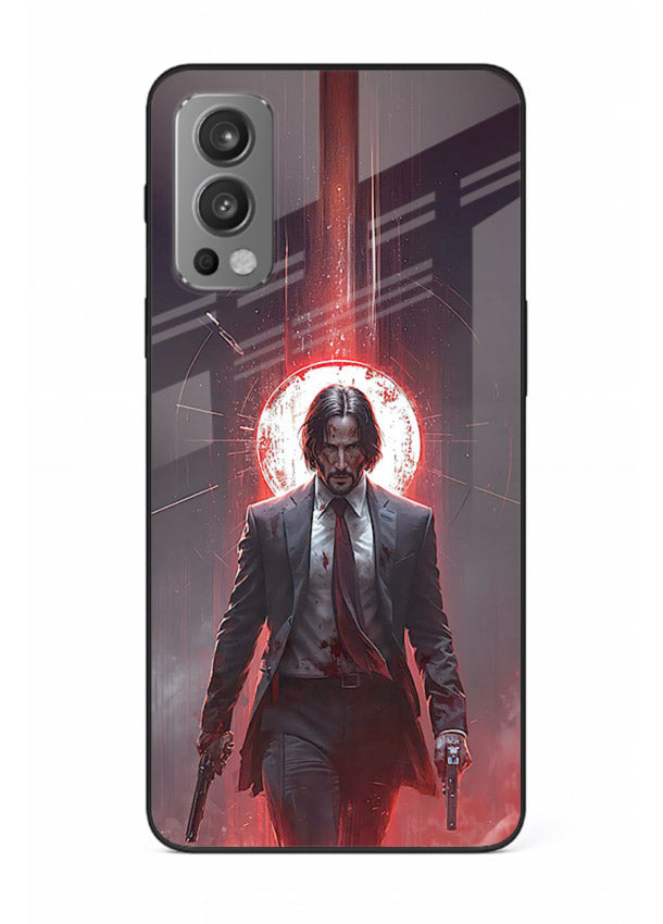 John Wick Action red pose cover for OnePlus Nord 2