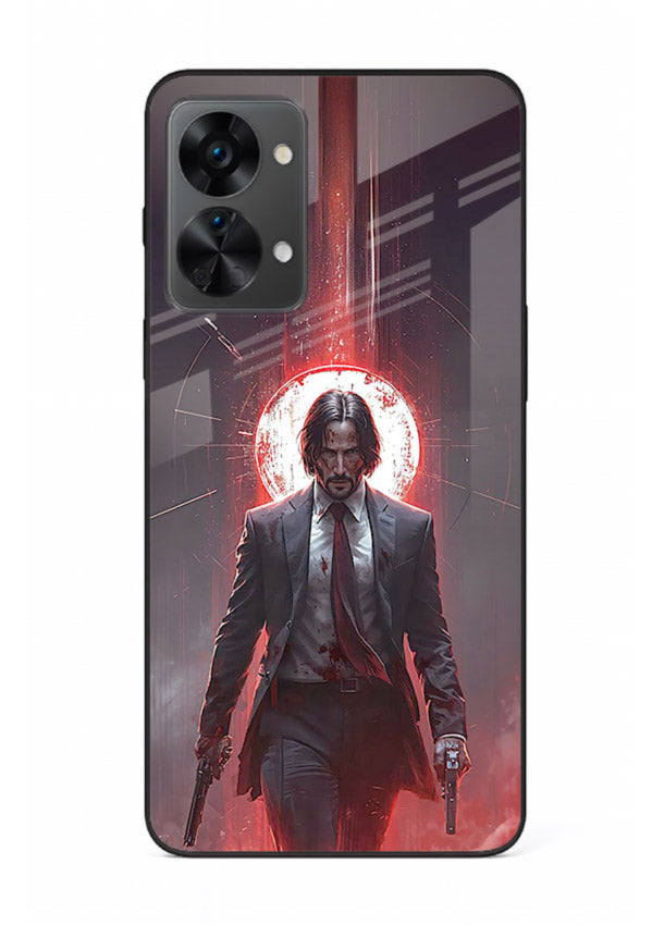 John Wick Action red pose cover for OnePlus Nord 2T