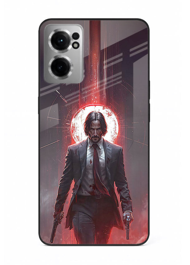 John Wick Action red pose cover for OnePlus Nord CE2 5G
