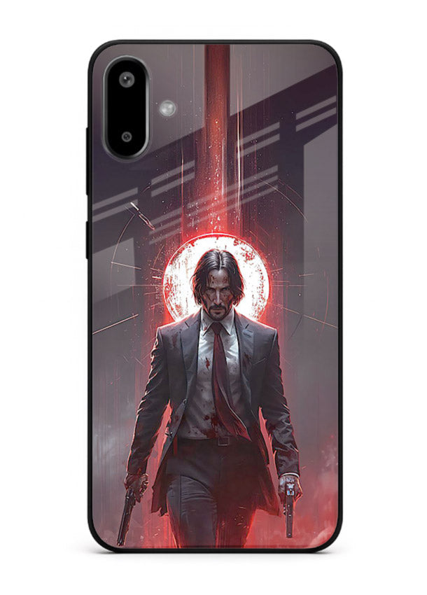 John Wick Action red pose cover for Samsung F06 5G