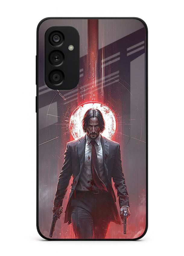 John Wick Action red pose cover for Samsung F34 5G