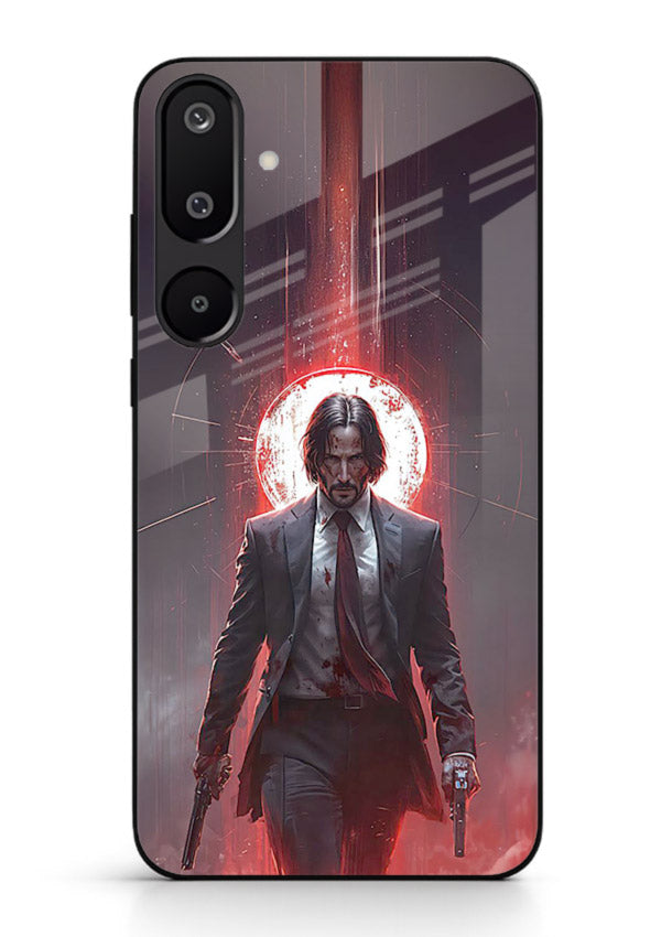 John Wick Action red pose cover for Samsung M16 5G