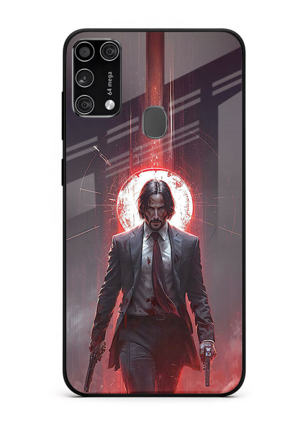 John Wick Action red pose cover for Samsung M31 Prime
