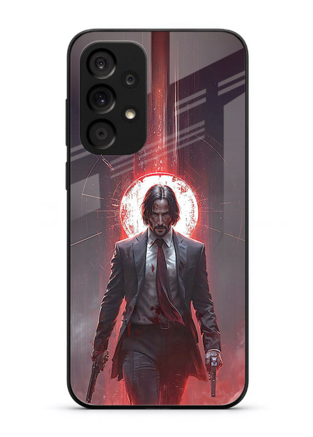 John Wick Action red pose cover for Samsung A73 5G