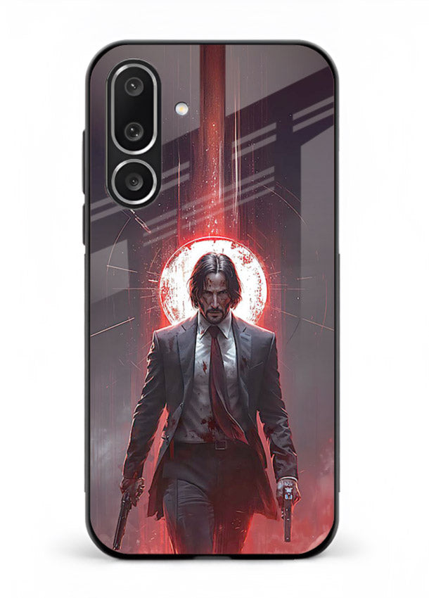 John Wick Action red pose cover for Samsung M56 5G