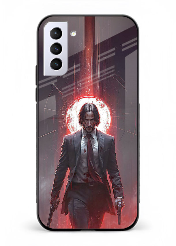 John Wick Action red pose cover for Samsung S21 FE