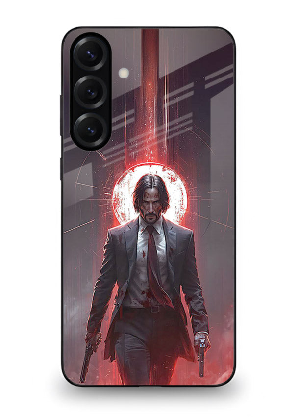 John Wick Action red pose cover for Samsung A56 5G