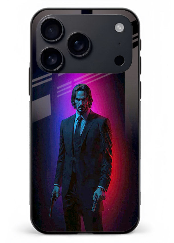 John Wick Baba Yaga neon cover for Apple iPhone 18 Pro Max