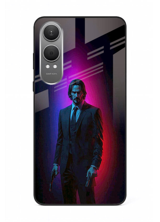 John Wick Baba Yaga neon cover for OnePlus Nord CE4 Lite