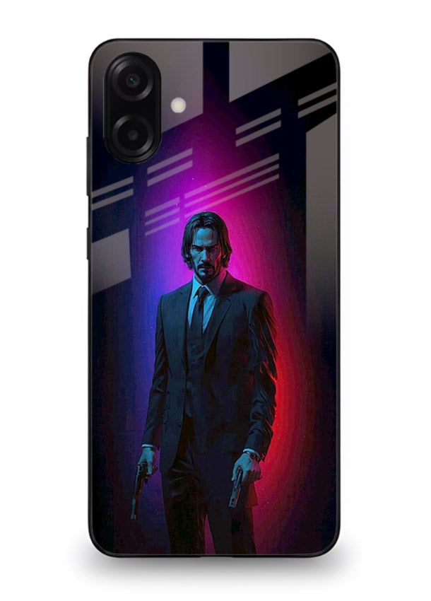 John Wick Baba Yaga neon cover for Samsung A07 4G