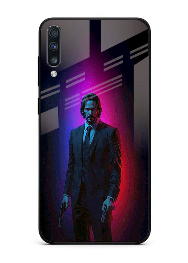 John Wick Baba Yaga neon cover for Samsung A50