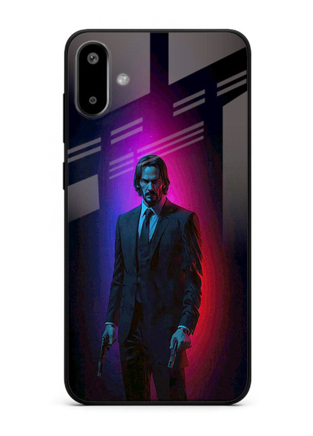 John Wick Baba Yaga neon cover for Samsung F06 5G