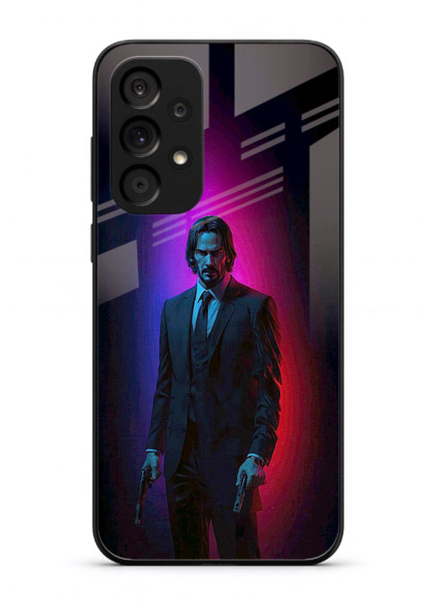 John Wick Baba Yaga neon cover for Samsung A73 5G