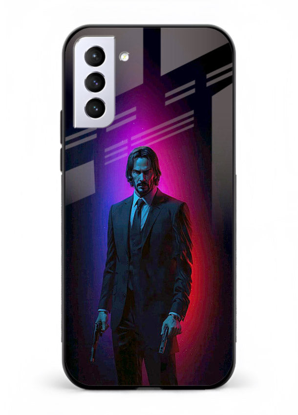 John Wick Baba Yaga neon cover for Samsung S21 Plus