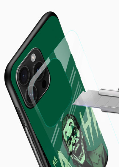 Joker Laugh Chaos Within cover for Glossy Vibrant Premium Look - Angle Blade