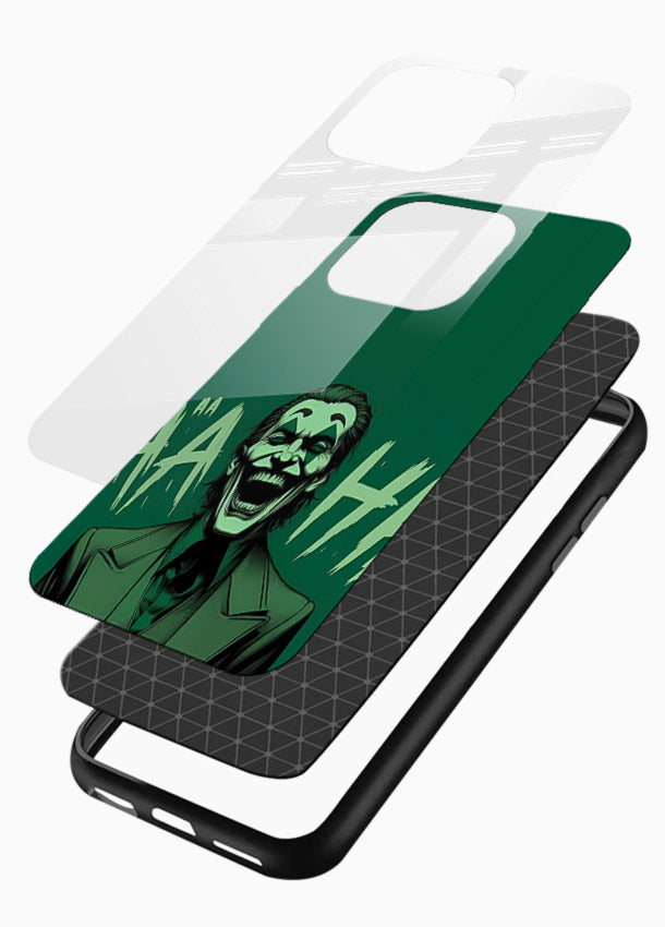 Joker Laugh Chaos Within cover for Glossy Vibrant Premium Look - Angle Layers