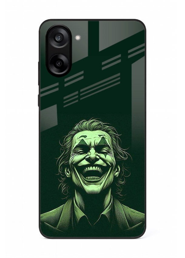joker toxic smile dark art OnePlus Nord CE5 glass cover villain themed stylish case