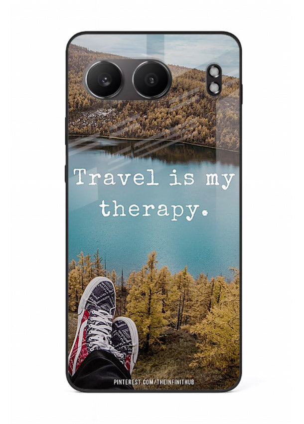 Lakeview Travel Therapy scenic artwork OnePlus Nord 4 glass back cover