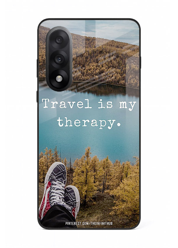 Lakeview Travel Therapy scenic artwork OnePlus Nord 5 glass back cover