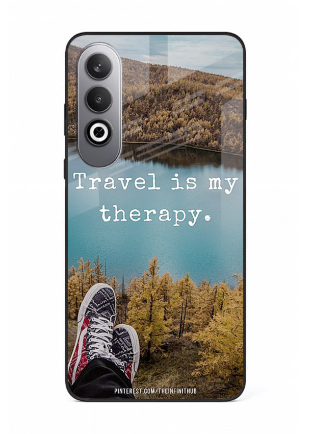 Lakeview Travel Therapy scenic artwork OnePlus Nord CE4 glass back cover
