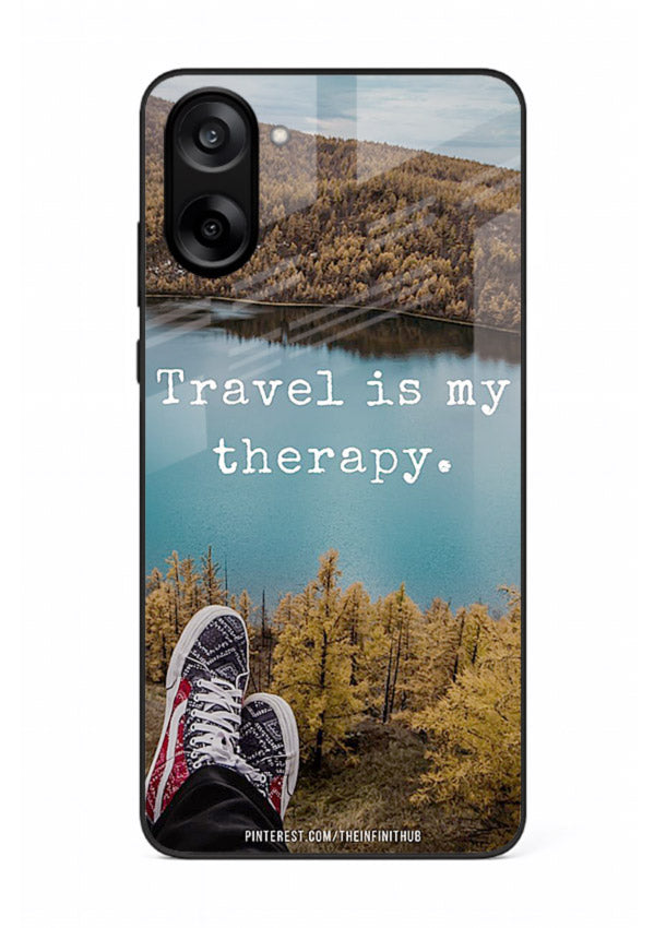 Lakeview Travel Therapy scenic artwork OnePlus Nord CE5 glass back cover