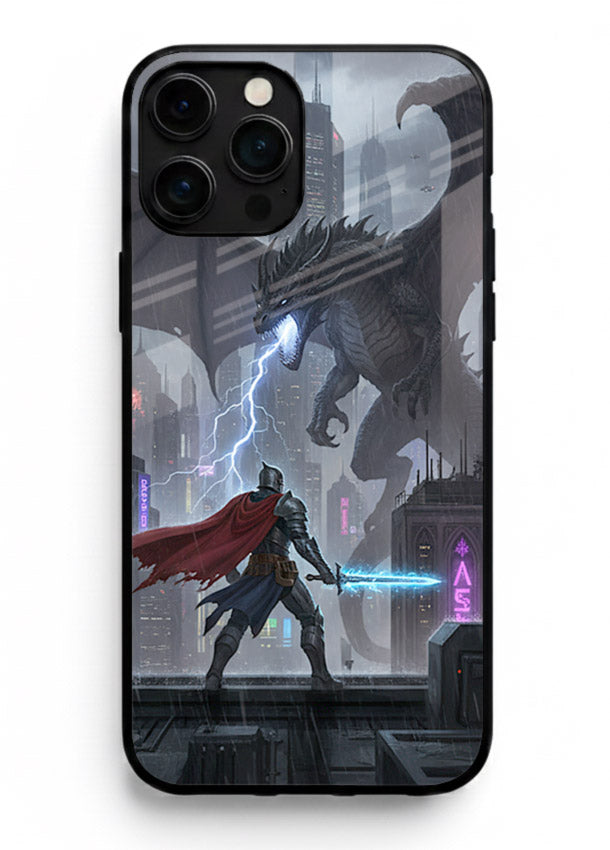 Lightning Clash thunder artwork cover for Apple iPhone 12 Pro Max