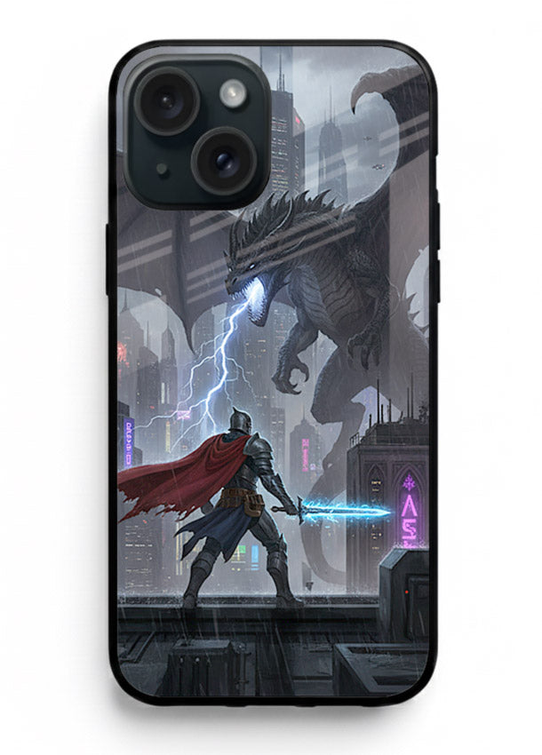 Lightning Clash thunder artwork cover for Apple iPhone 13 Mini