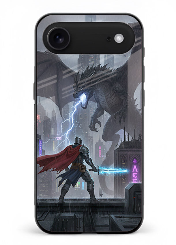 Lightning Clash thunder artwork cover for Apple iPhone 17 Air