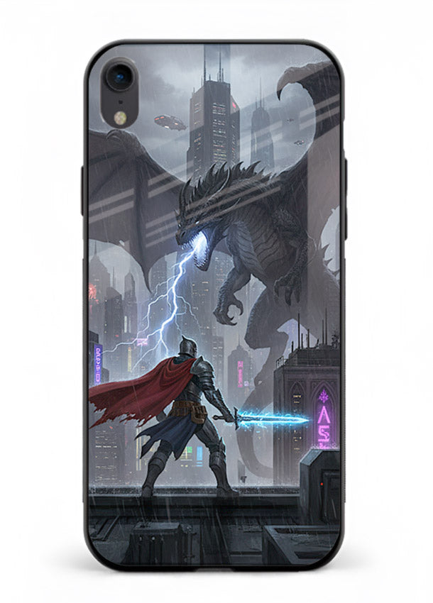 Lightning Clash thunder artwork cover for Apple iPhone XR