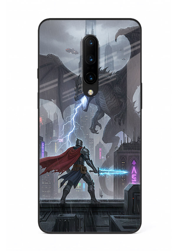 Lightning Clash thunder artwork cover for OnePlus 7T Pro