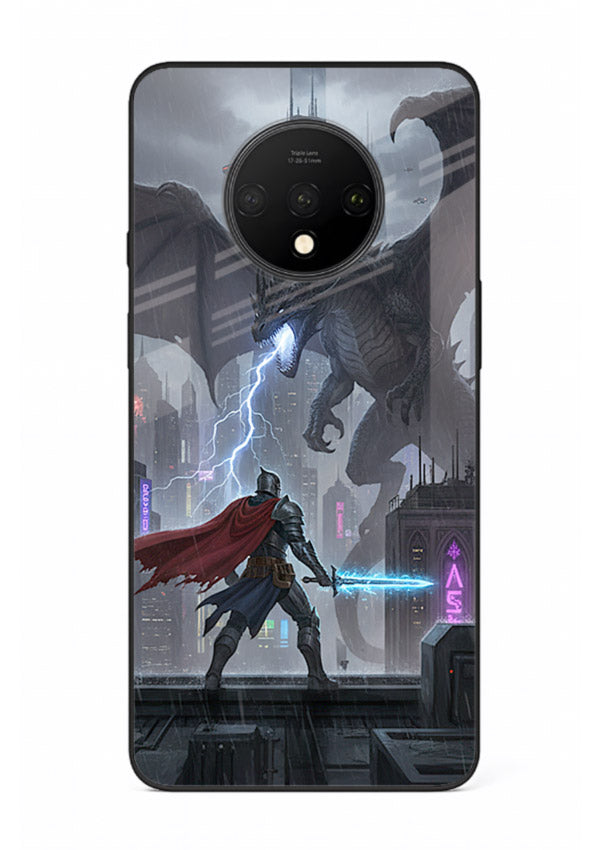 Lightning Clash thunder artwork cover for OnePlus 7T