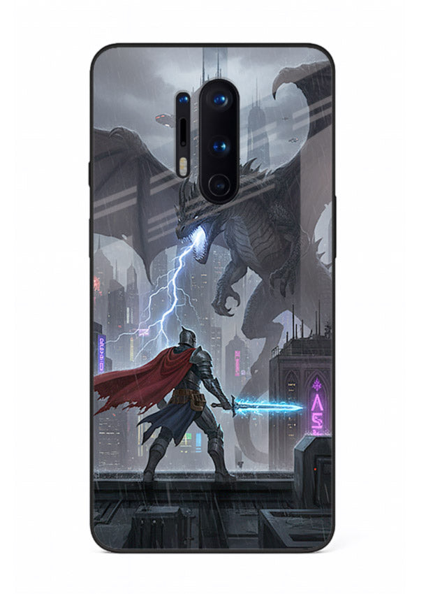 Lightning Clash thunder artwork cover for OnePlus 8 Pro