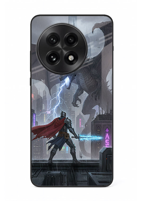 Lightning Clash thunder artwork cover for OnePlus 13