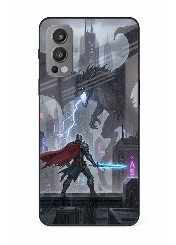 Lightning Clash thunder artwork cover for OnePlus Nord 2