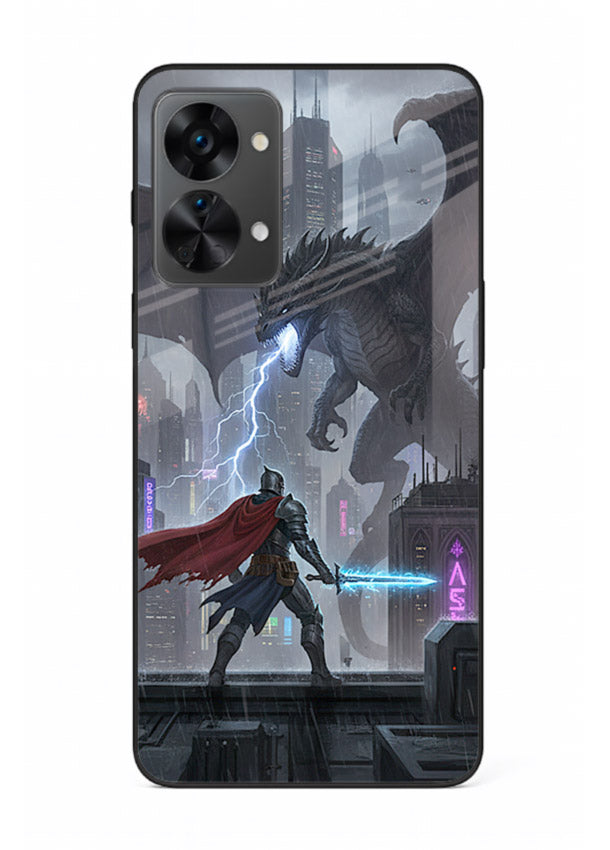 Lightning Clash thunder artwork cover for OnePlus Nord 2T