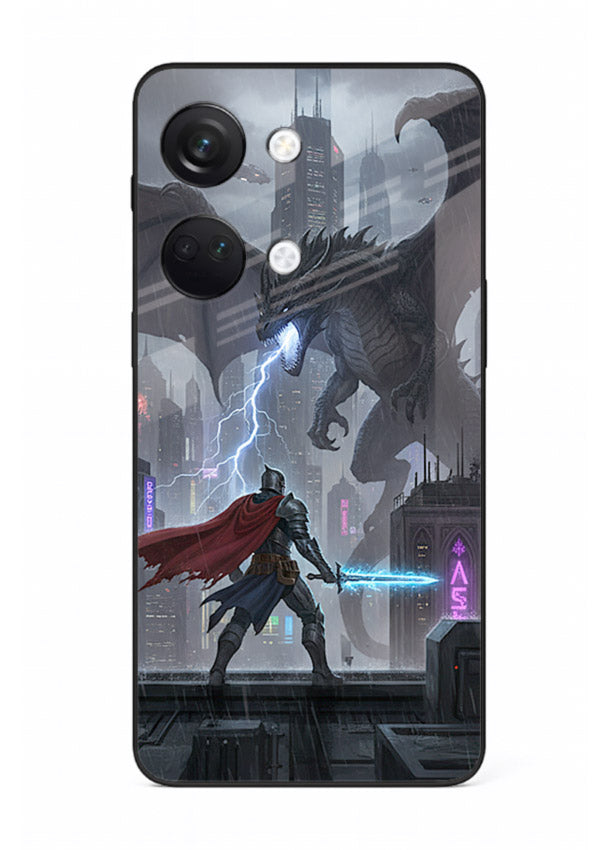 Lightning Clash thunder artwork cover for OnePlus Nord 3