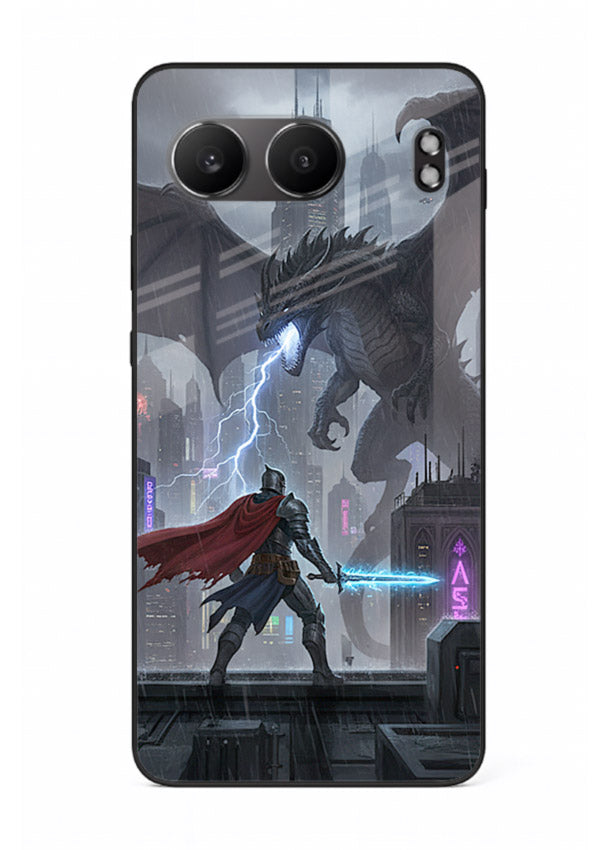 Lightning Clash thunder artwork cover for OnePlus Nord 4