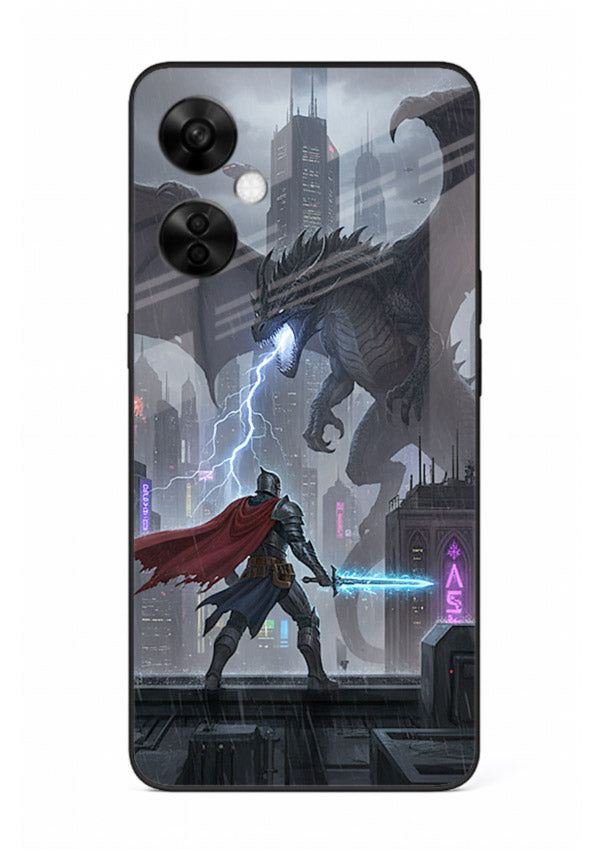 Lightning Clash thunder artwork cover for OnePlus Nord CE3 Lite