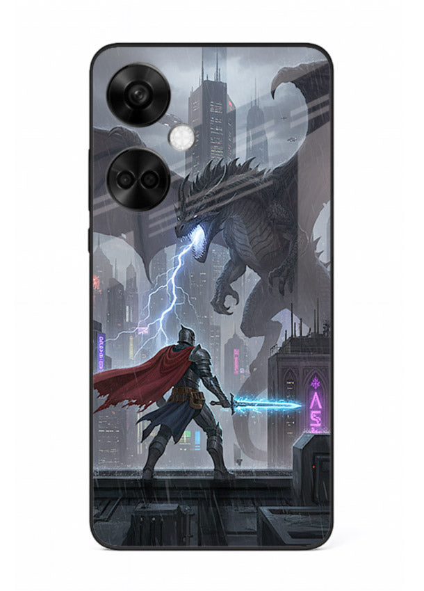 Lightning Clash thunder artwork cover for OnePlus Nord CE3