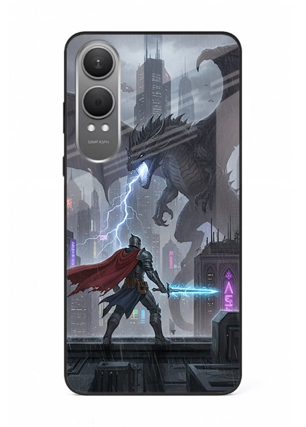 Lightning Clash thunder artwork cover for OnePlus Nord CE4 Lite