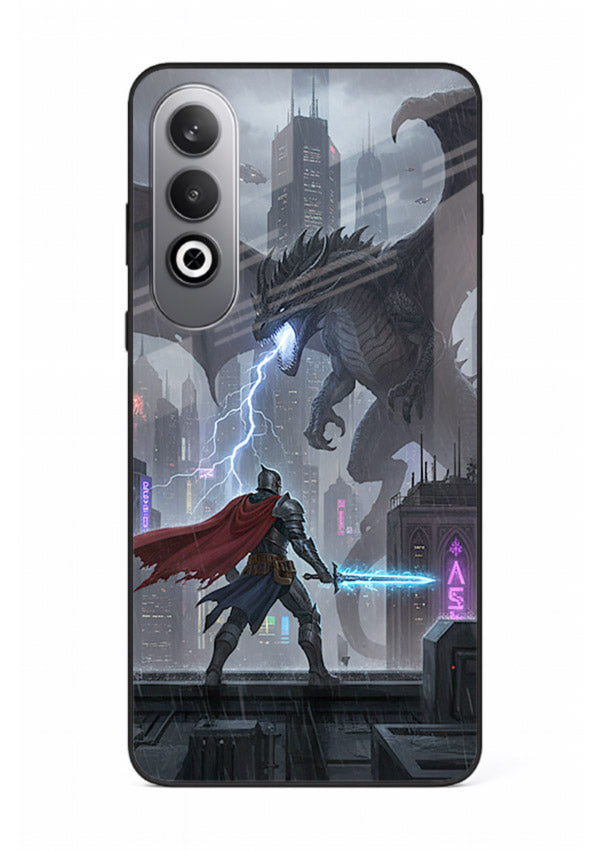 Lightning Clash thunder artwork cover for OnePlus Nord CE4