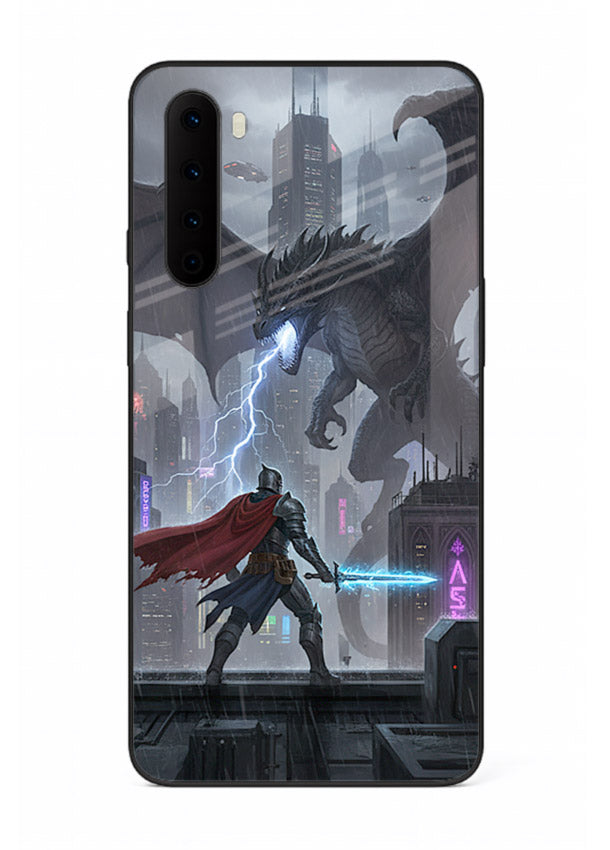 Lightning Clash thunder artwork cover for OnePlus Nord